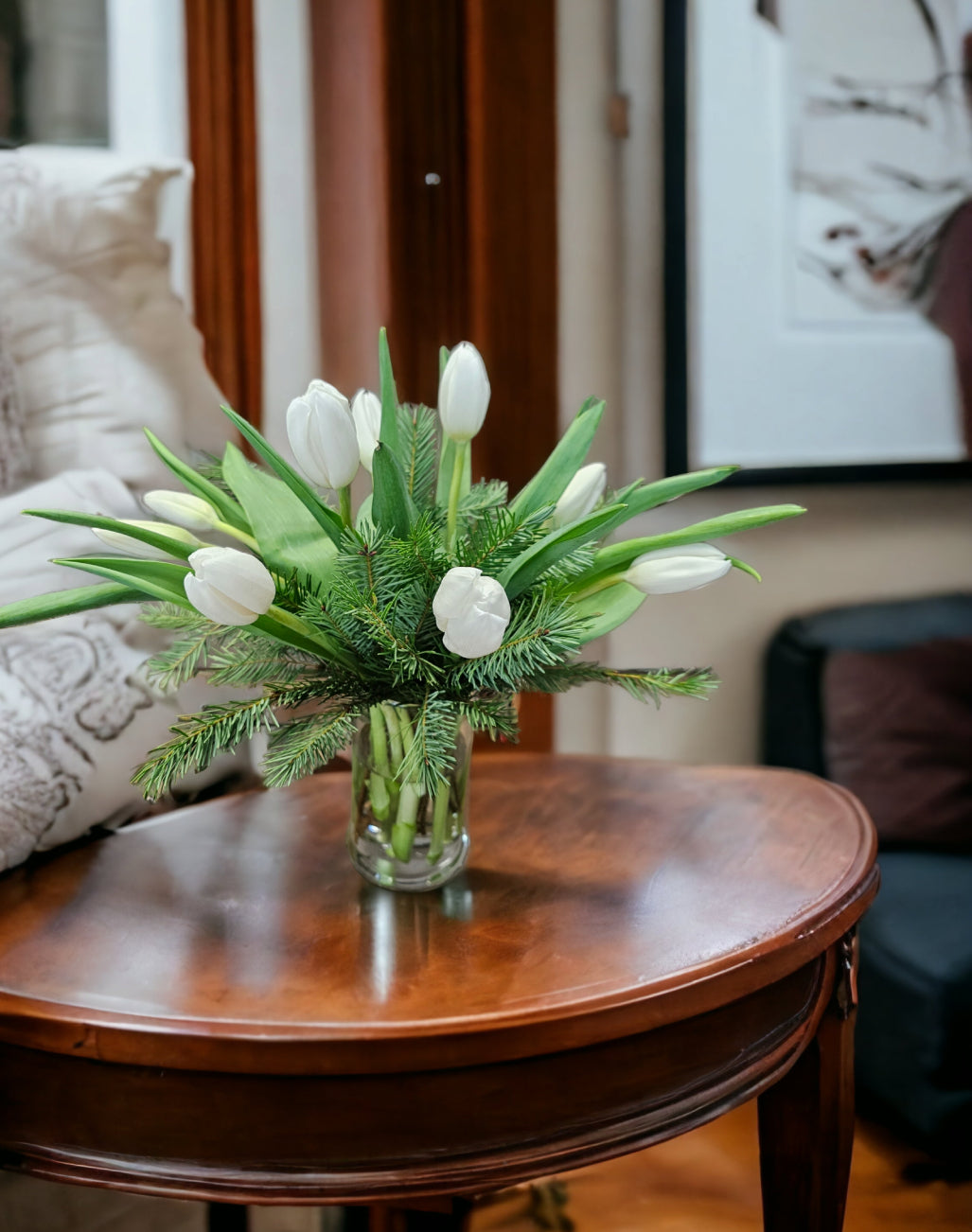 White Tulips