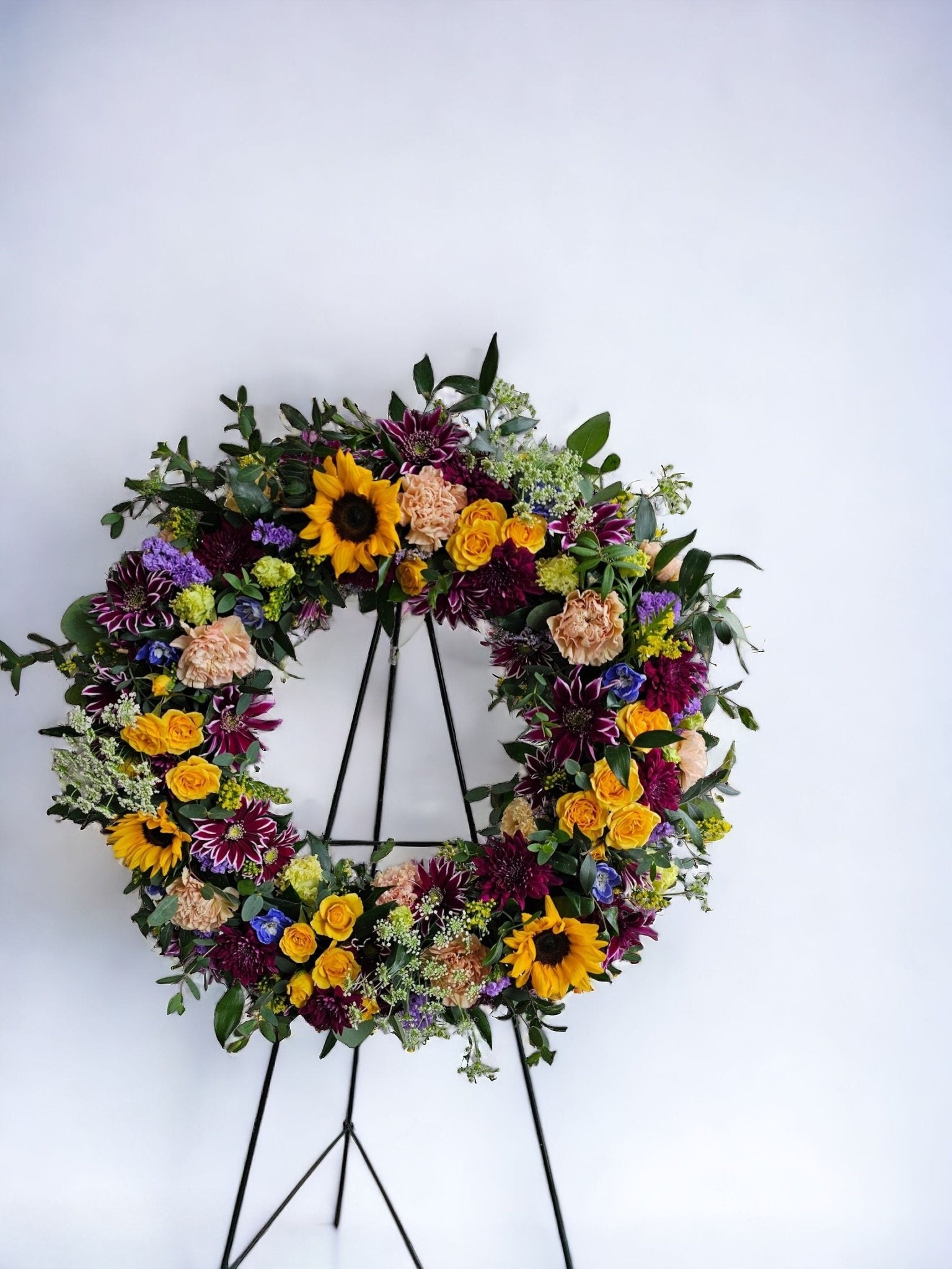 Country Summer Wreath - Summerhill Florist presented by Flower Whispers