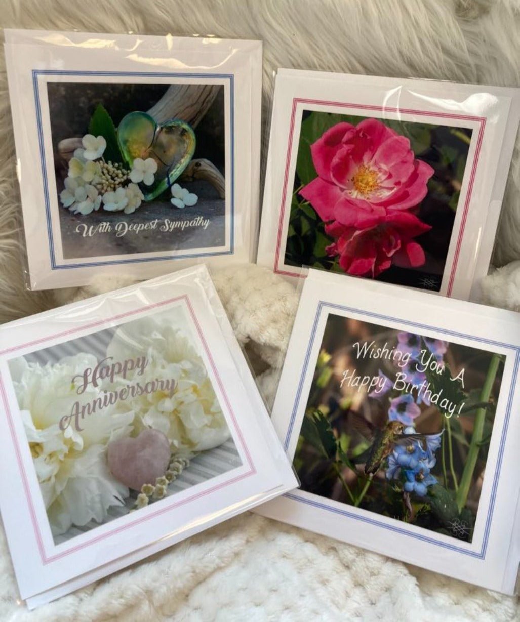 Handcrafted Greeting Card - Summerhill Florist presented by Flower Whispers